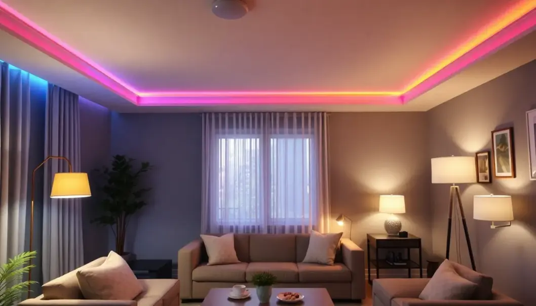 A tranquil room showcasing the calming effects of natural light.