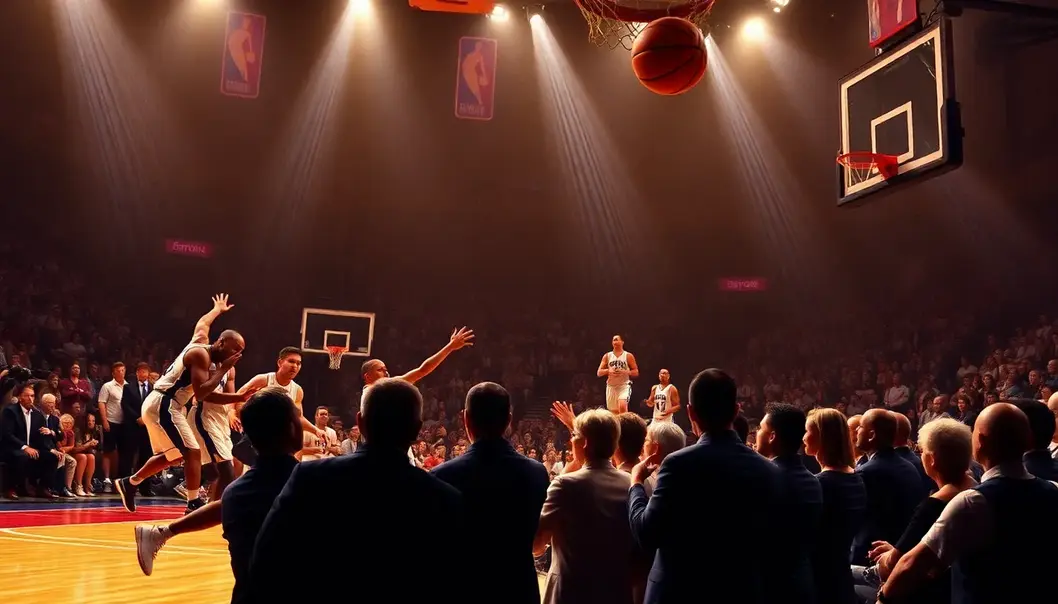 An opulent courtside experience for discerning NBA fans.