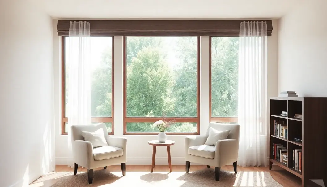Finding a secluded and sunlit corner is the first step to creating your cozy nook.